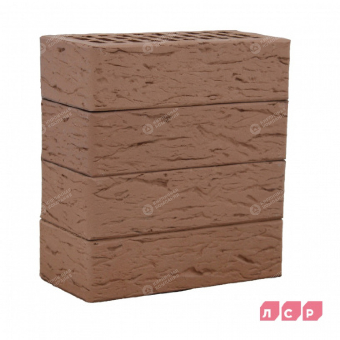 СВЕТЛО-КОРИЧНЕВЫЙ РУСТИК 1НФ пустотелый
