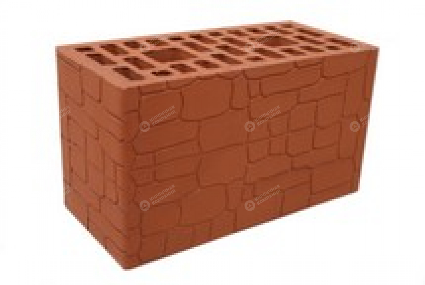 КРАСНЫЙ КРОКОДИЛОВАЯ КОЖА 2,1НФ пустотелый