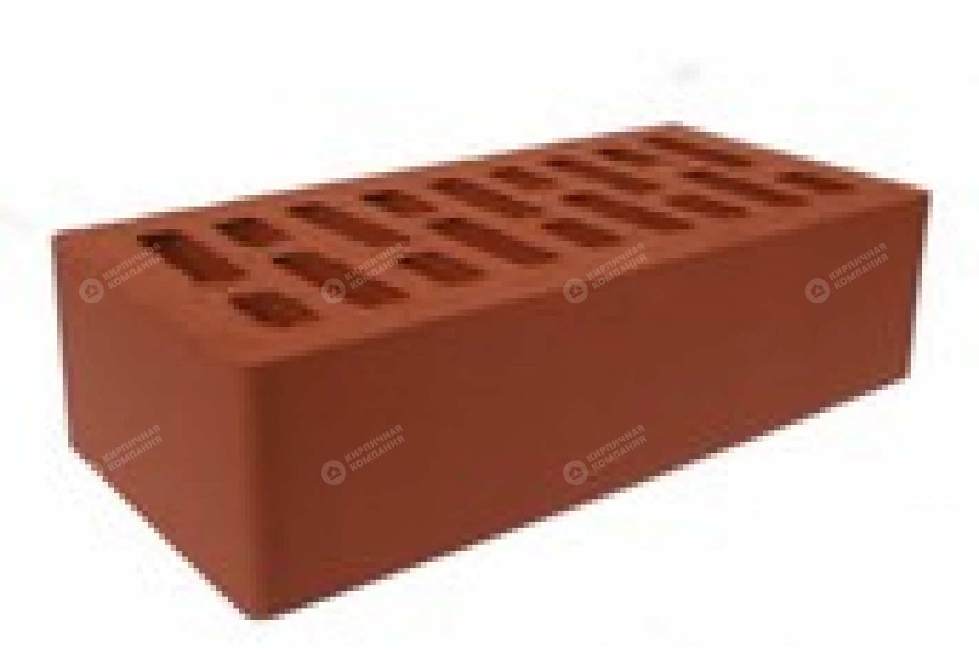 ТЕМНО КРАСНЫЙ ГЛАДКИЙ 1НФ пустотелый