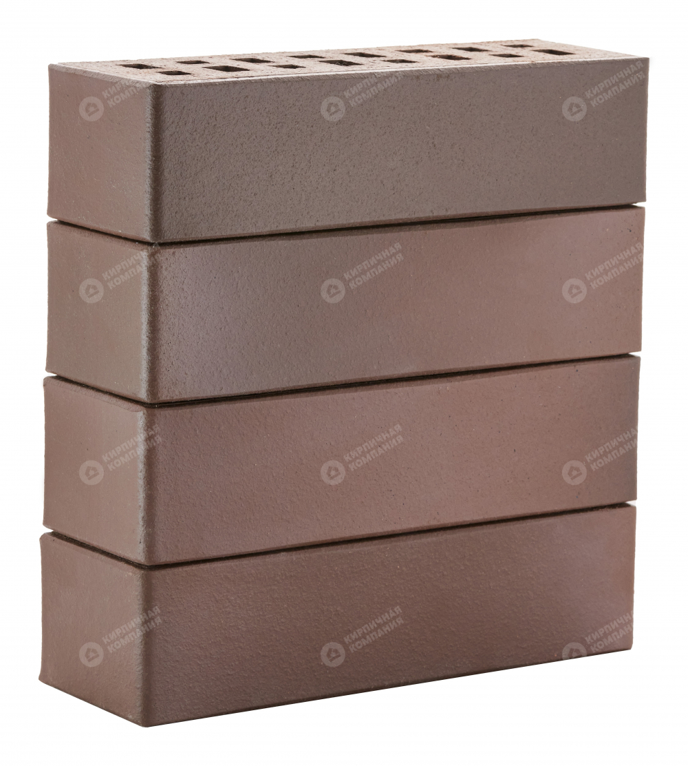 ТЕМНО-ТЕРРАКОТОВЫЙ ФЛЭШ БРЮГГЕ ГЛАДКИЙ 0,7НФ пустотелый