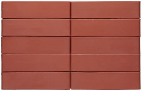 Терракотовый 1НФ пустотелый